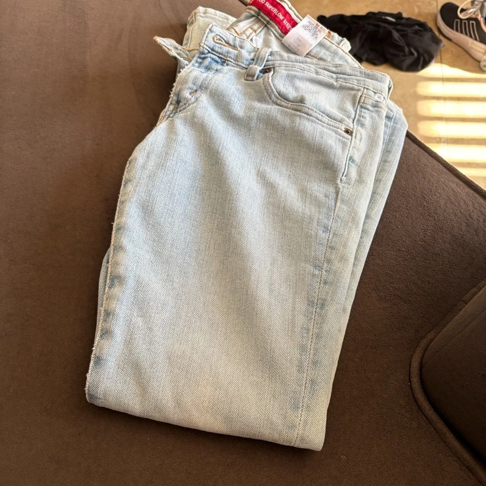 Levi's Light Blue Women's Boot Cut Jeans - Picture 2 of 4